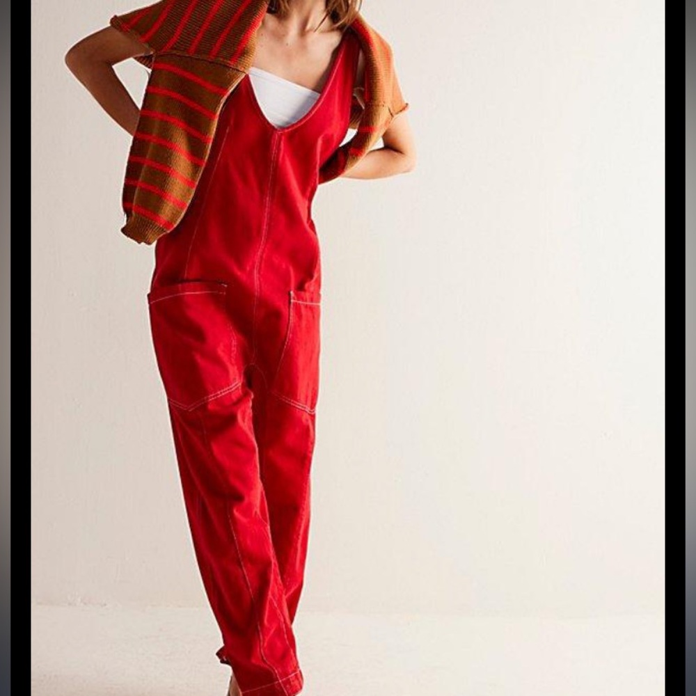 XS Free People High Roller Jumpsuit